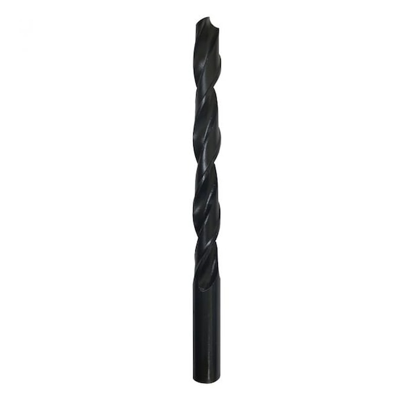 Premium (Made in US) Industrial Grade HSS Black Oxide Metric Drill Bit, 10.2 mm, 6PK